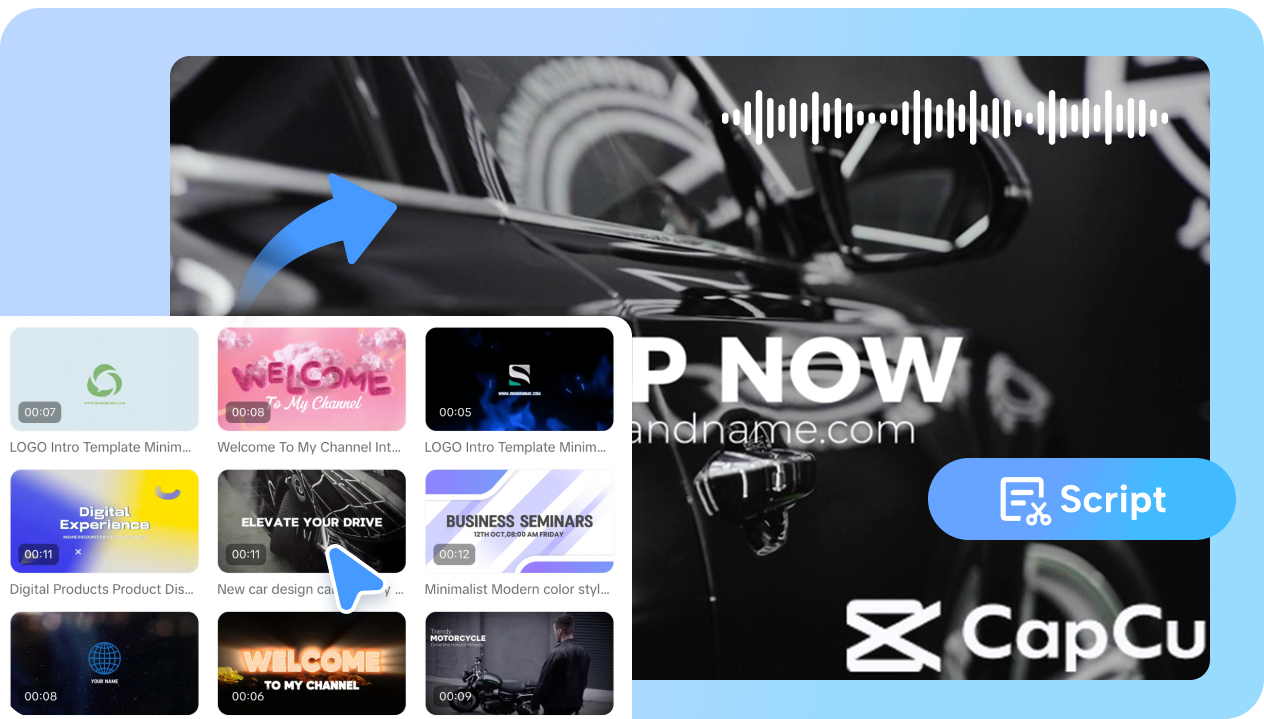 Personalizable templates & custom video styles